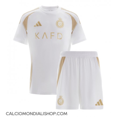 Maglie da calcio Al-Nassr Terza Maglia Bambino 2024-25 Manica Corta (+ Pantaloni corti)